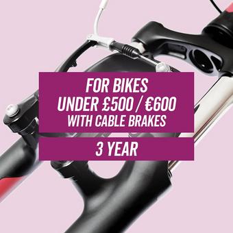CycleCare for 3 Years With Cable Brakes