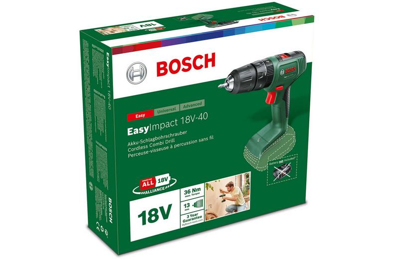 Bosch 18V-40 EasyImpact Cordless Hammer Drill Drivers (Bare Tool) Bosch 18V-40 EasyImpact Cordless Hammer Drill Drivers (Bare Tool)