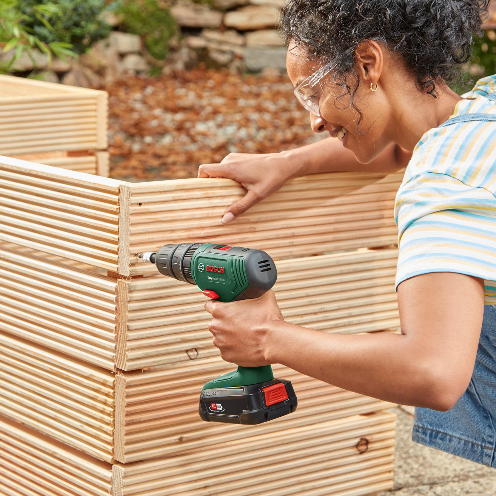 Bosch 18V-40 EasyImpact Cordless Hammer Drill Drivers (Bare Tool)