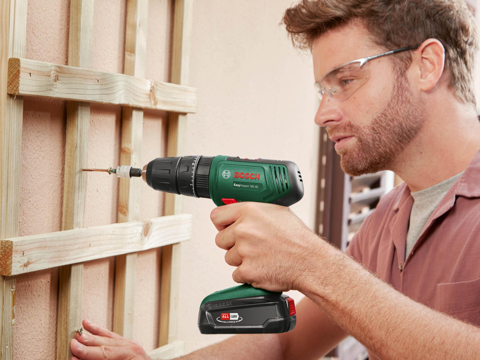Bosch 18V-40 EasyImpact Cordless Hammer Drill Drivers (Bare Tool)