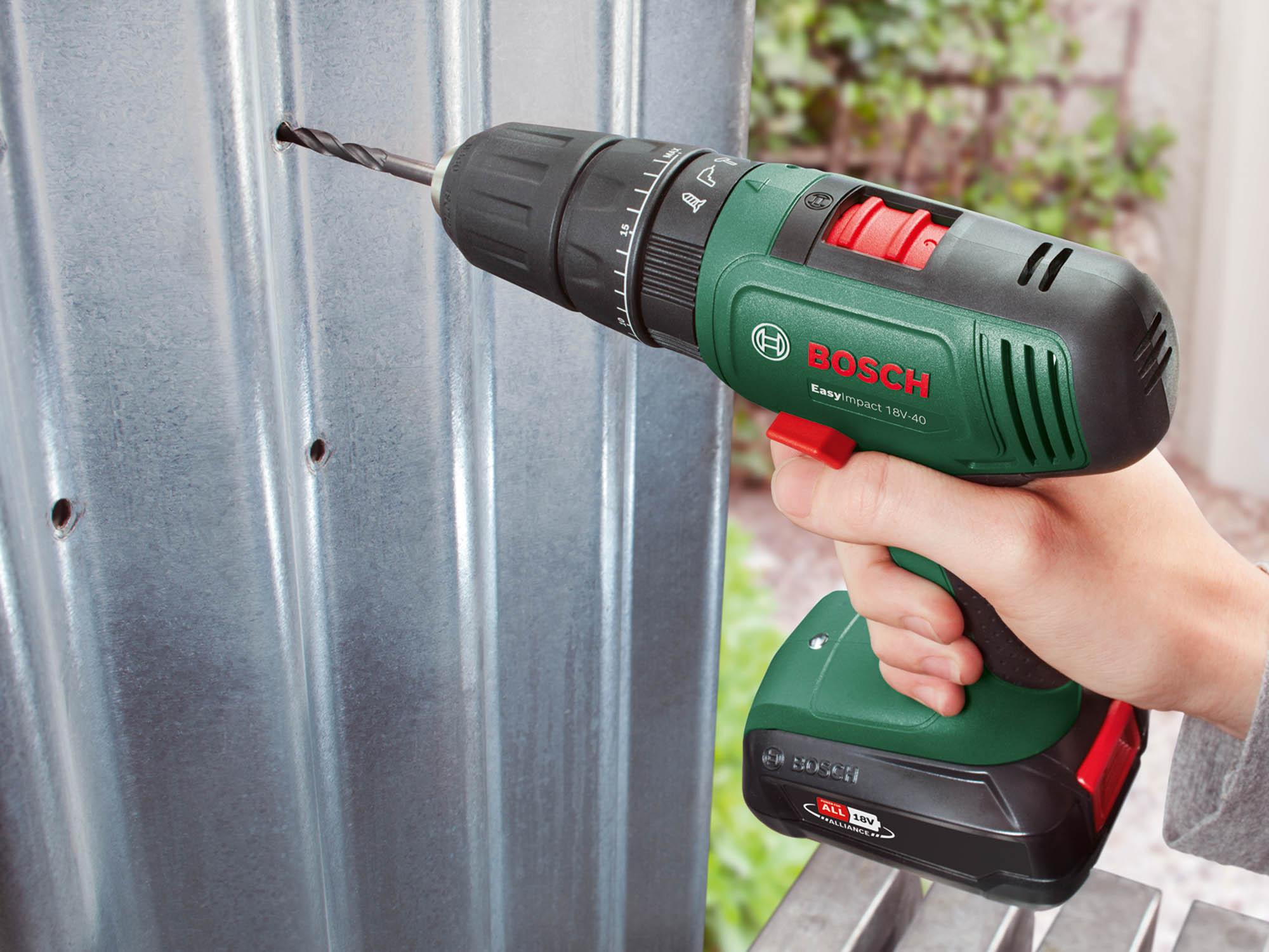 Bosch 18V-40 EasyImpact Cordless Hammer Drill Drivers (Bare Tool)