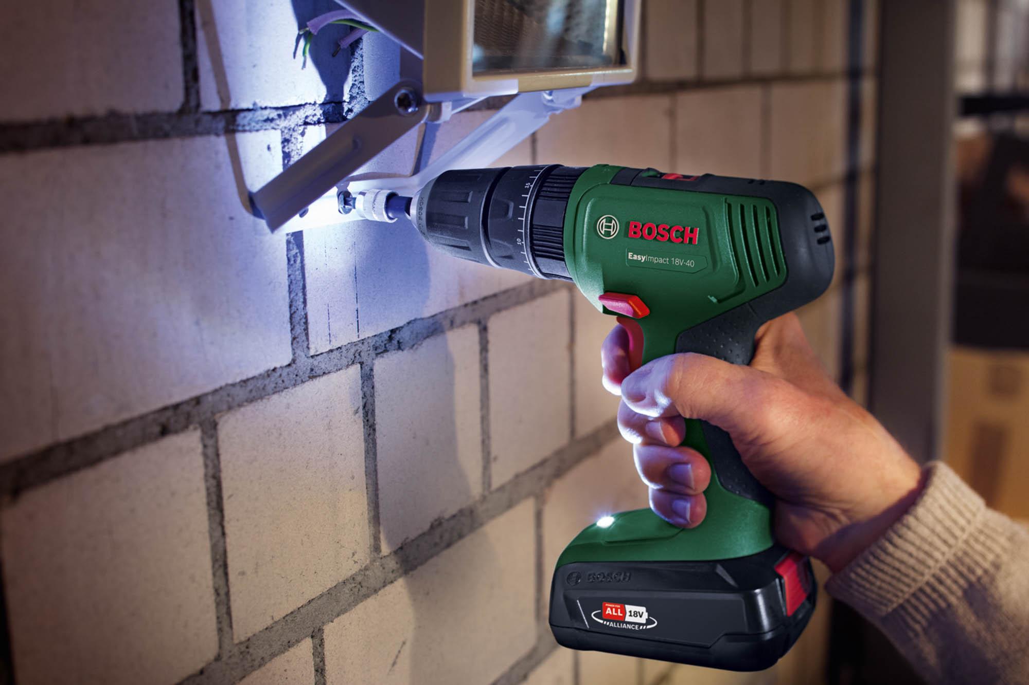 Bosch 18V-40 EasyImpact Cordless Hammer Drill Drivers (Bare Tool)