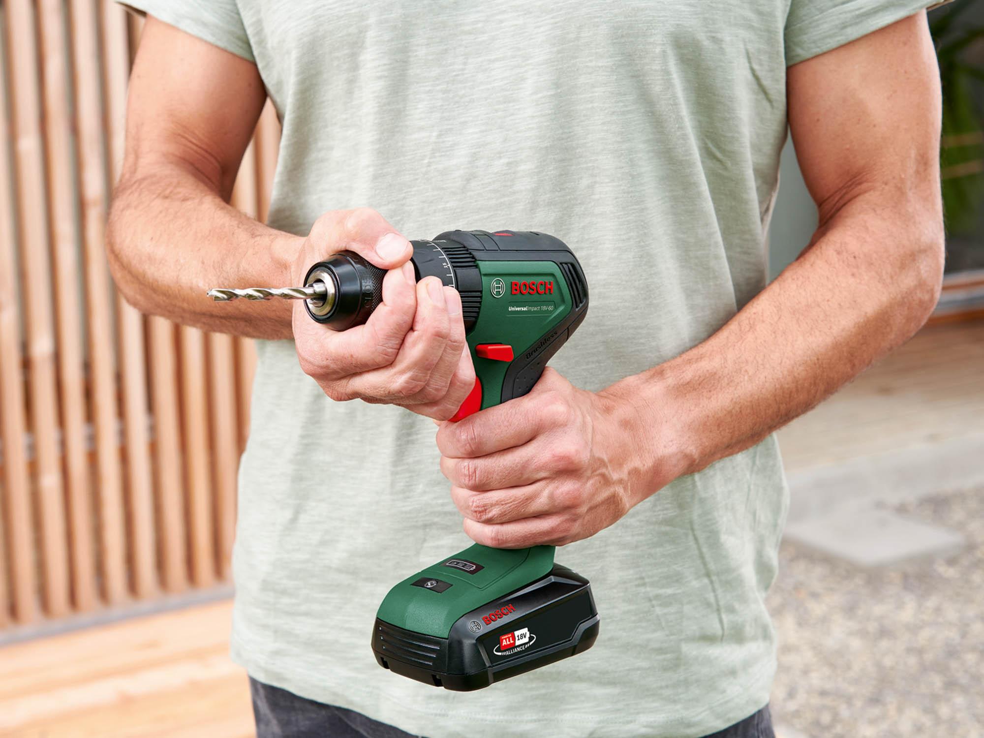 Bosch 18V-60 UniversalImpact Cordless Hammer Drill Drivers (Bare Tool)