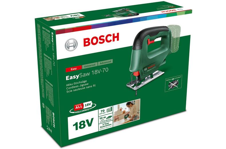 Bosch 18V-70 EasySaw Cordless Jigsaw (Bare Tool) Bosch 18V-70 EasySaw Cordless Jigsaw (Bare Tool)