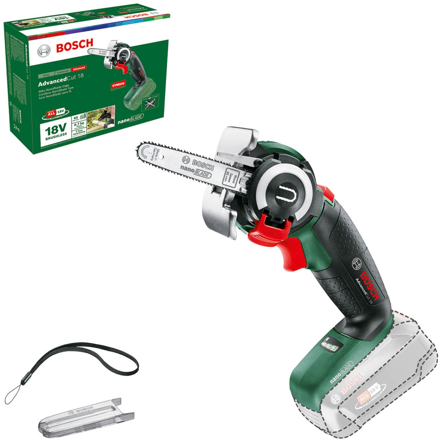 Bosch 18V AdvancedCut Nanoblade Saw (Bare Tool)