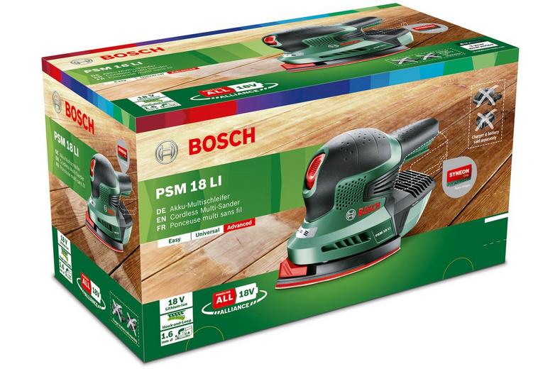 Bosch 18V Cordless Multi Sander PSM 18 Li (Bare Tool) Bosch 18V Cordless Multi Sander PSM 18 Li (Bare Tool)