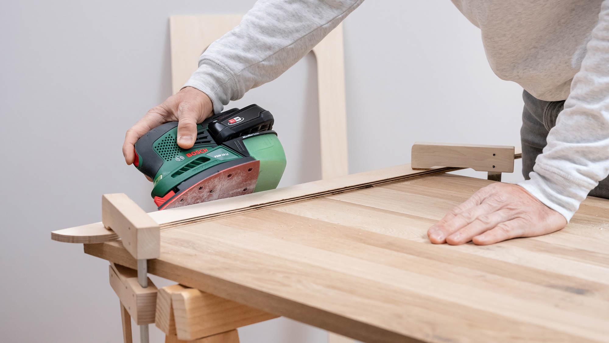 Bosch 18V Cordless Multi Sander PSM 18 Li (Bare Tool)