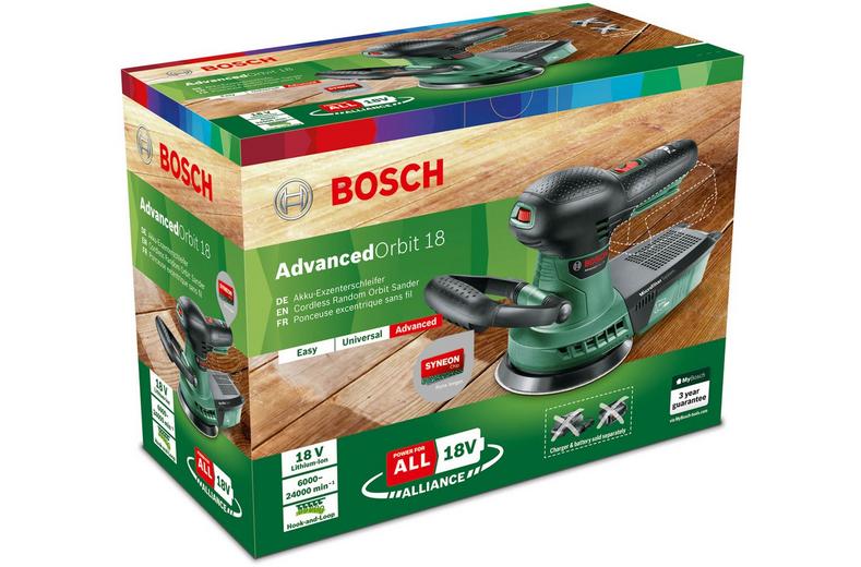 Bosch 18V AdvancedOrbit Cordless Orbital Sander (Bare Tool) Bosch 18V AdvancedOrbit Cordless Orbital Sander (Bare Tool)
