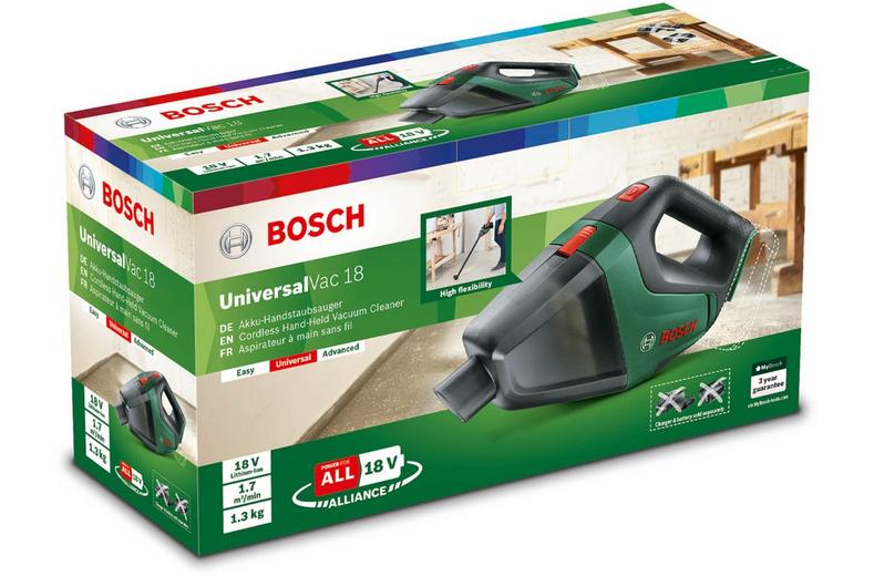 Bosch 18V UniversalVac Cordless Vacuum Cleaner (Bare Tool) Bosch 18V UniversalVac Cordless Vacuum Cleaner (Bare Tool)