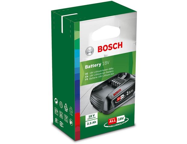 Batterie + chargeur Bosch Starter set Alliance 18V - 2.5Ah