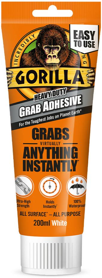 Gorilla Grab Adhesive White 200ml