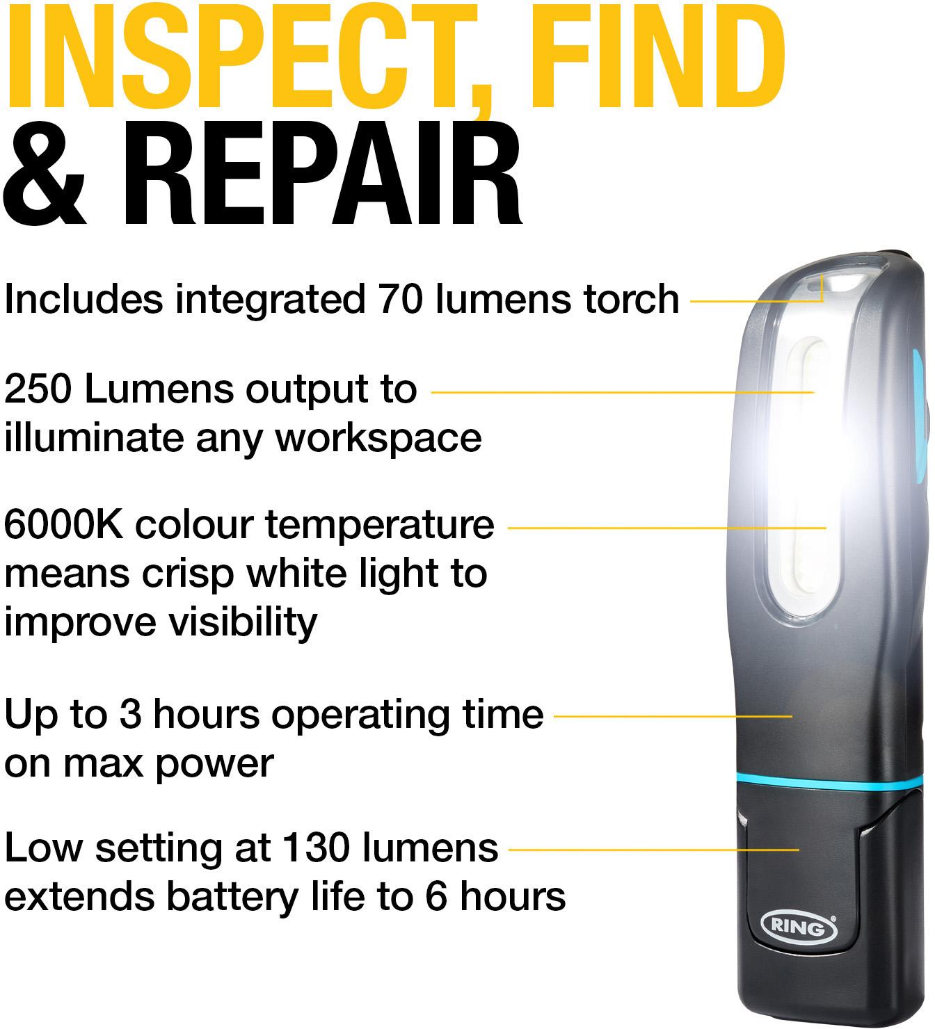 Ring Magflex Mini 250 Inspection Lamp