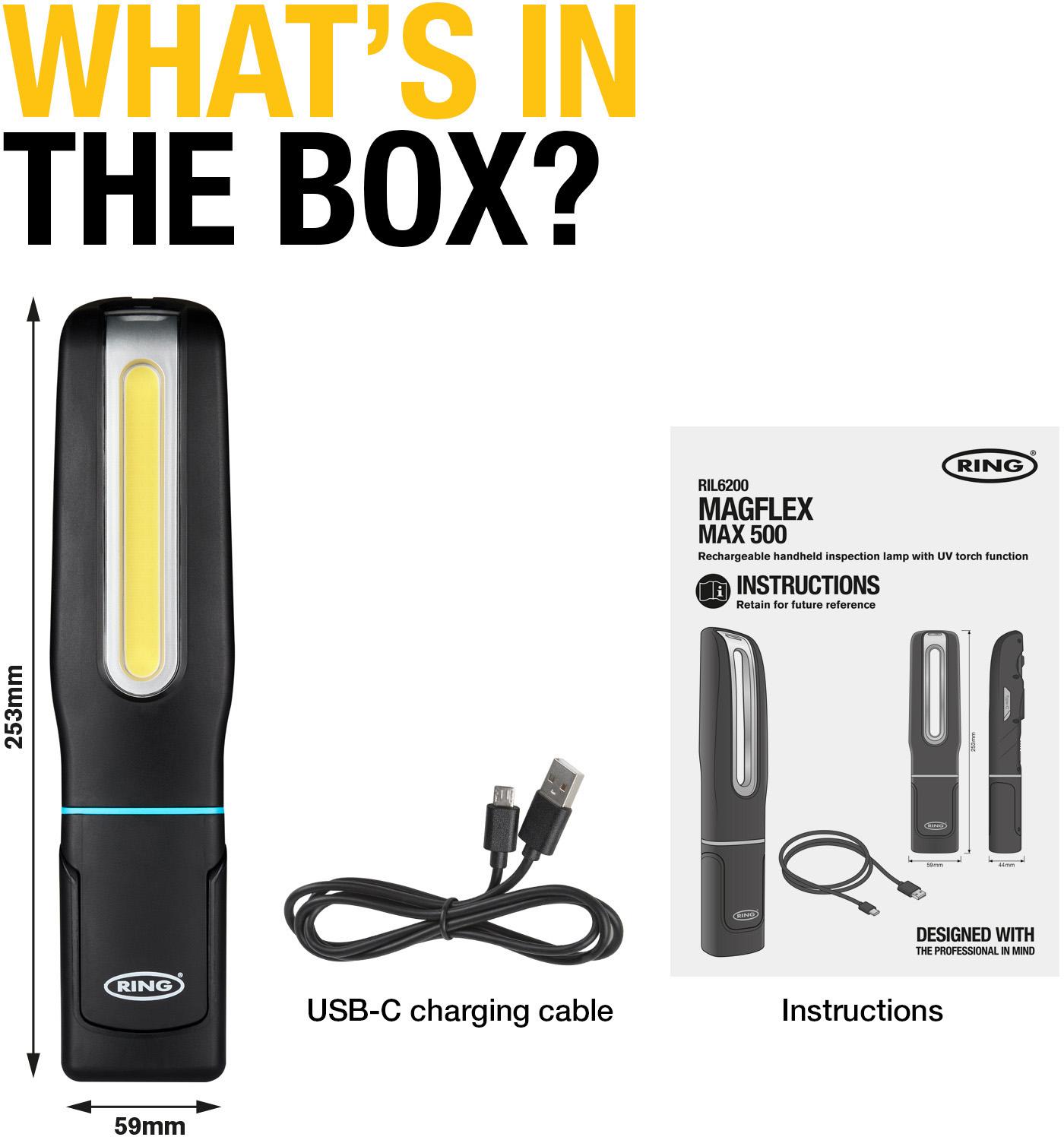 Ring Magflex Max 500 Inspection Lamp