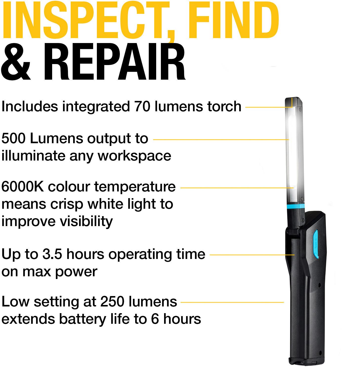 Ring Magflex Slim 500 Inspection Lamp