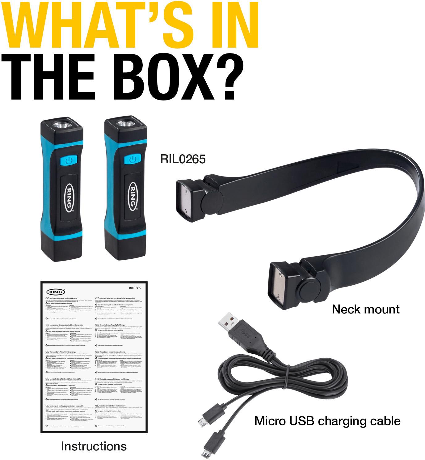 Ring Detachable Neck Light