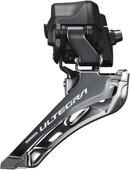 FD R8150 Ultegra Di2 12 speed front derailleur E tube braze on double Halfords UK