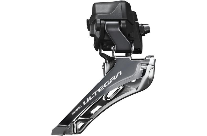 FD-R8150 Ultegra Di2 12-speed front derailleur E-tube, braze on, double FD-R8150 Ultegra Di2 12-speed front derailleur E-tube, braze on, double