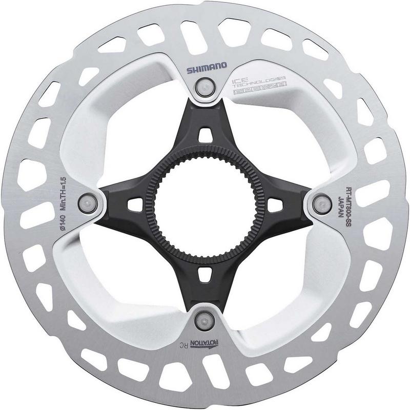 Halfords Shimano RT-MT800 Ice Tech FREEZA Disc Rotor, Internal Lockring, 140mm | Extra 8% off for BC Members