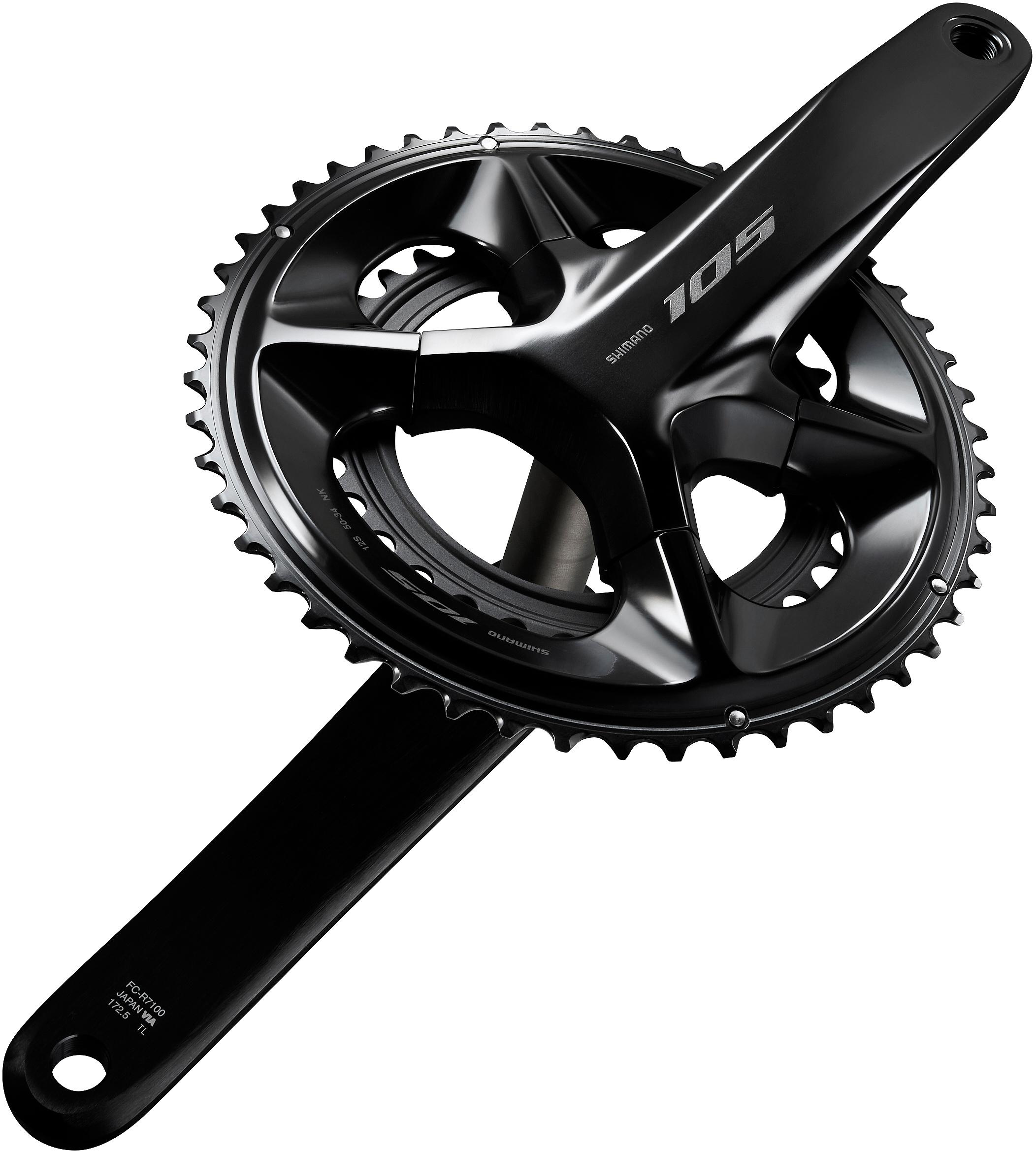 Shimano 105 FC-R7100 12 Speed Chainset, 50/34T, 175mm