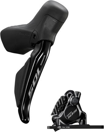 Shimano 105 R7170 Di2 Hydraulic Disc STI Lever/Calliper Set