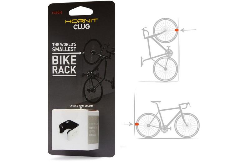 HORNIT Roadie Bike Holder CLUG Roadie White - Black HORNIT Roadie Bike Holder CLUG Roadie White - Black