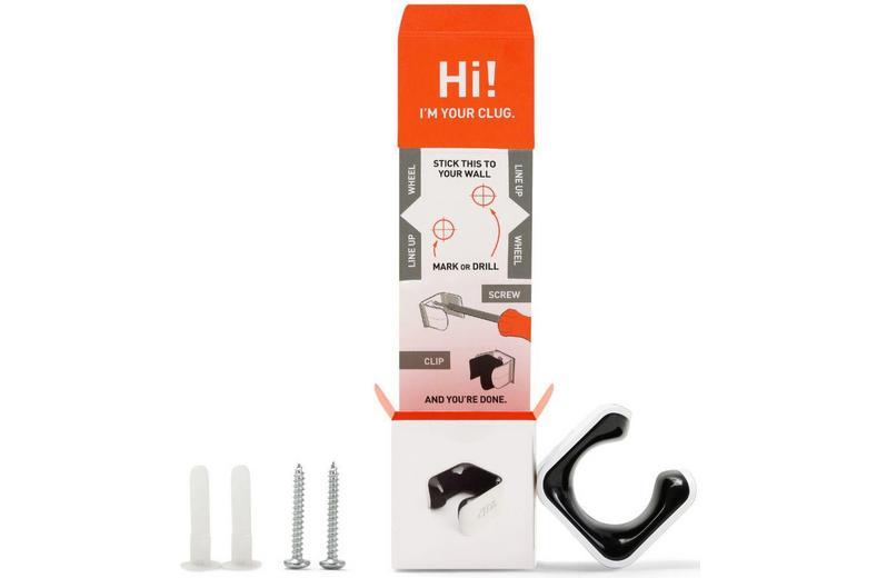 HORNIT Roadie Bike Holder CLUG Roadie White - Black HORNIT Roadie Bike Holder CLUG Roadie White - Black