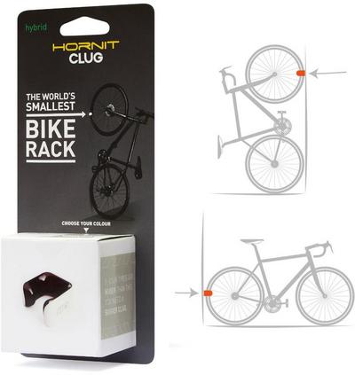 HORNIT Hybrid Bike Holder CLUG Hybrid White - Black HORNIT Hybrid Bike Holder CLUG Hybrid White - Black