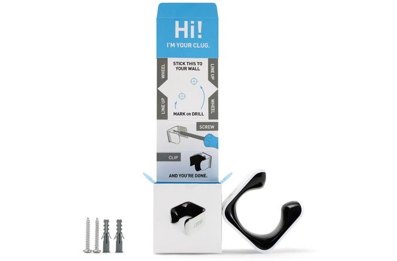 HORNIT MTB Bike Holder CLUG MTB White - Black HORNIT MTB Bike Holder CLUG MTB White - Black