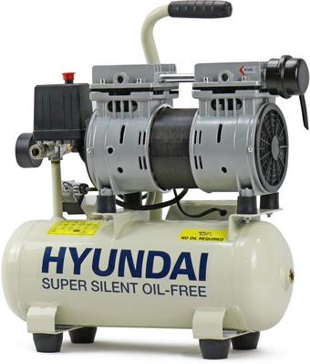 Hyundai 8L Silenced Air Compressor, 0.75hp