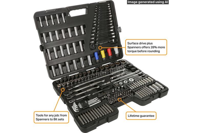 Halfords Advanced 200 Piece Socket and Ratchet Spanner Set Halfords Advanced 200 Piece Socket and Ratchet Spanner Set