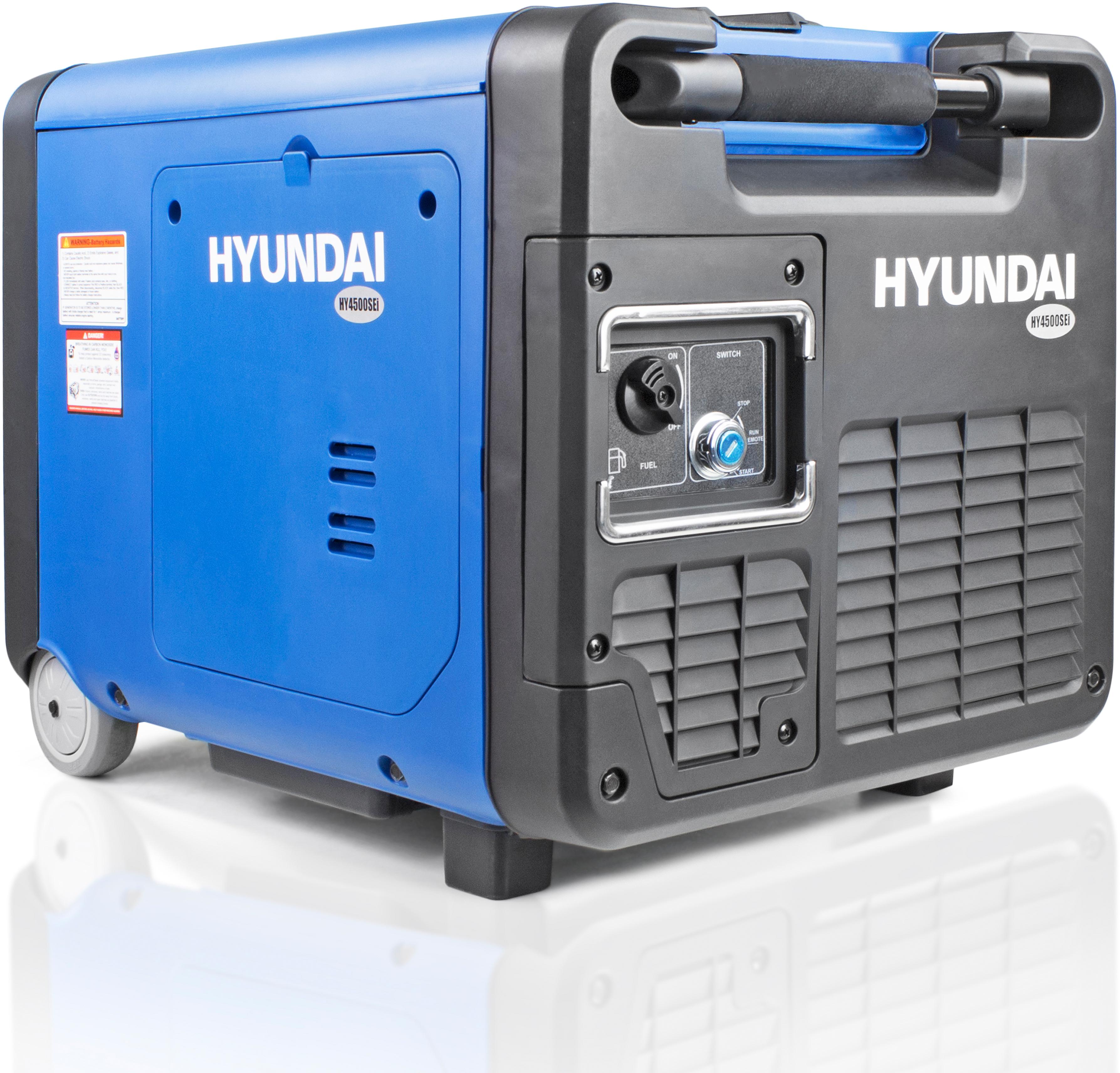 Hyundai 4000W Portable Inverter Generator Halfords UK