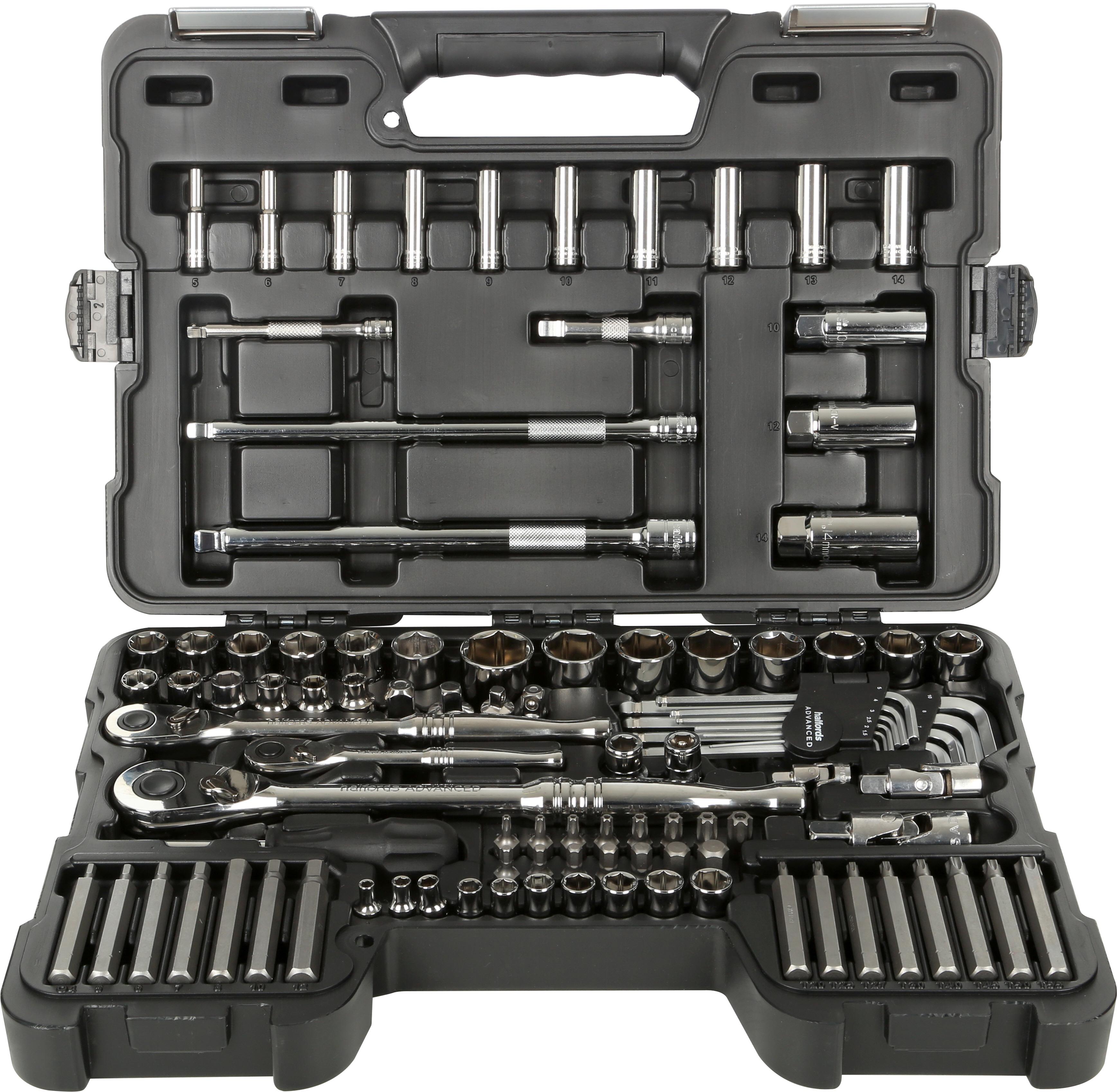 Halfords Advanced 100 Pc Socket Set