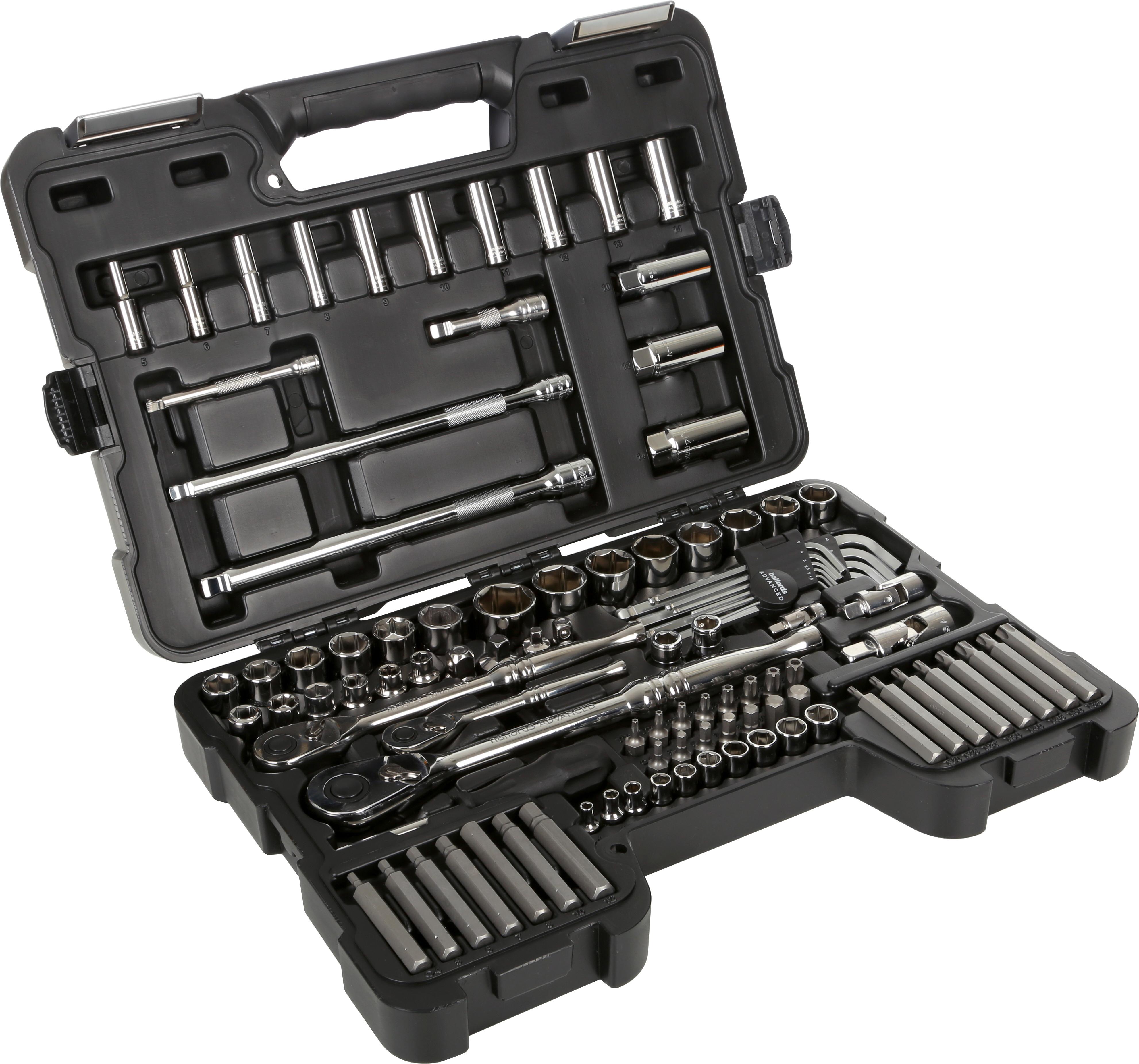 Halfords Advanced 100 Pc Socket Set