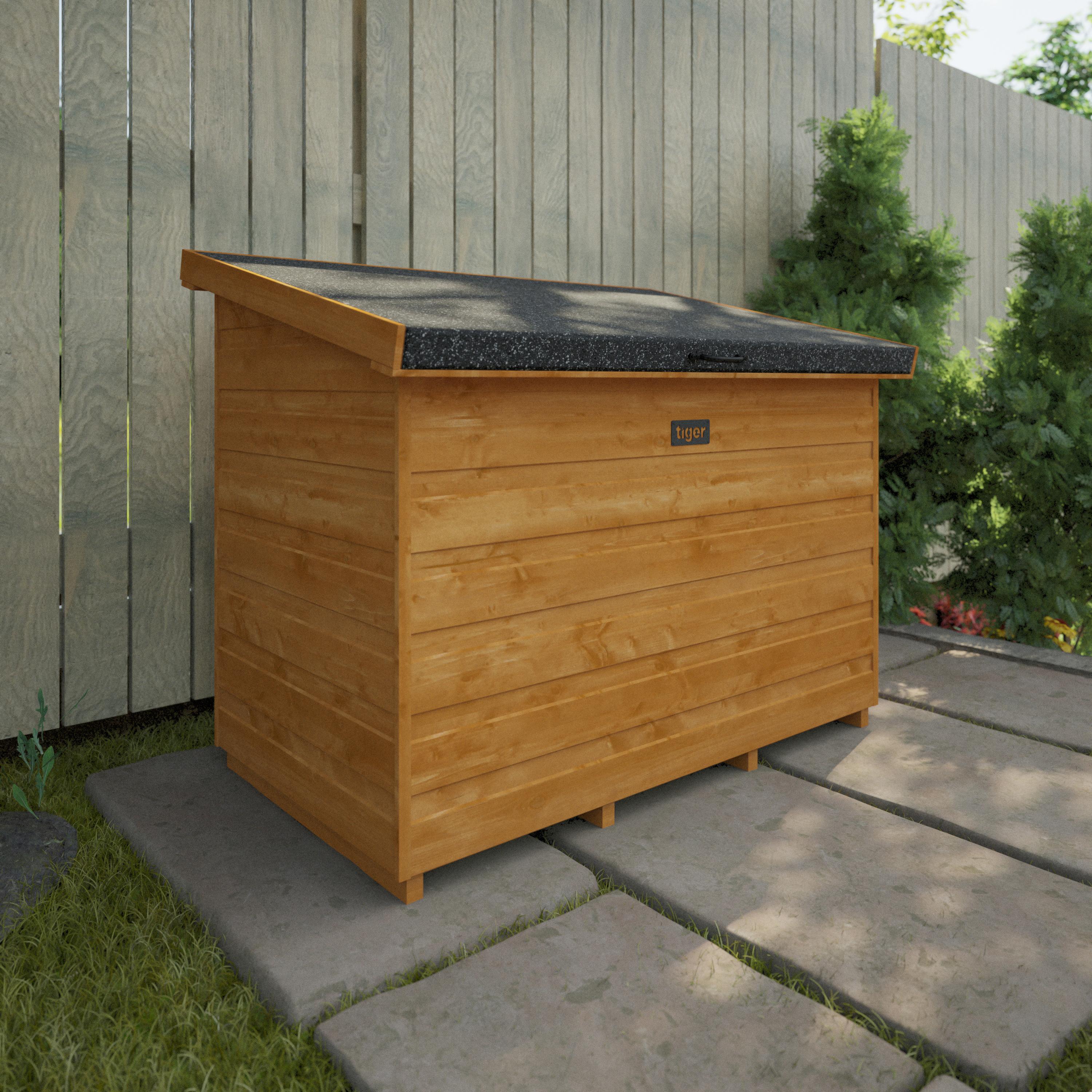 Tiger Wooden Tool Chest 5x2.3