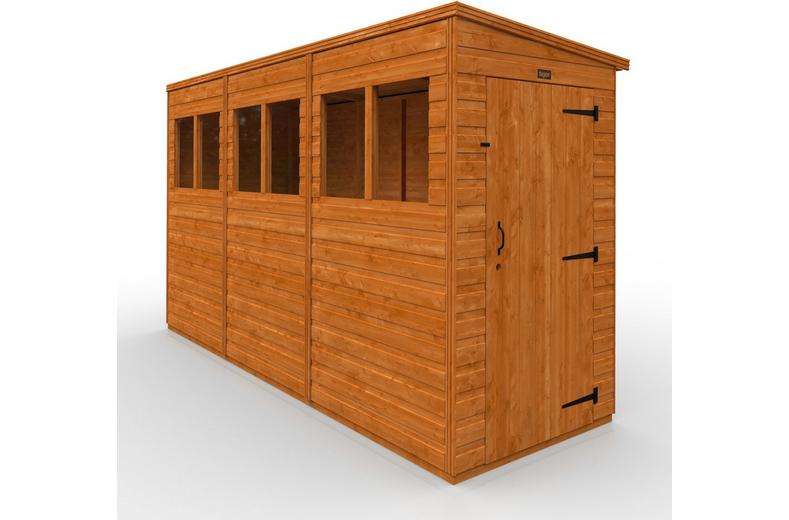 TigerFlex Shiplap Pent Shed 12x6 TigerFlex Shiplap Pent Shed 12x6