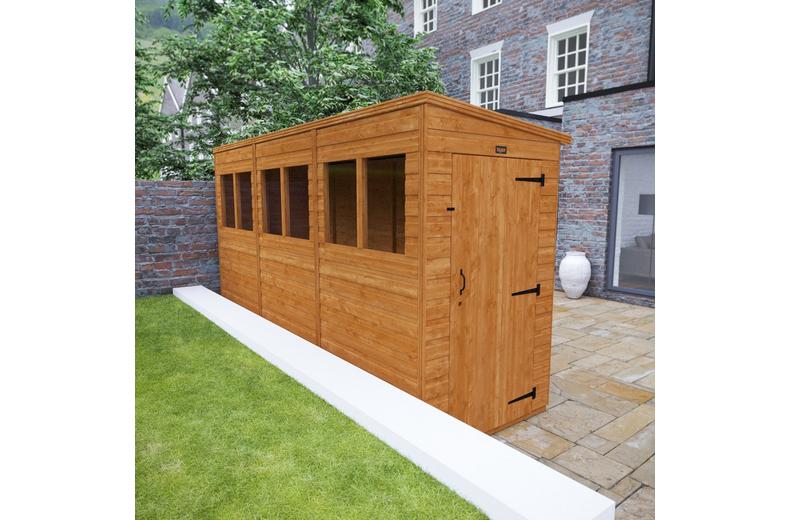 TigerFlex Shiplap Pent Shed 12x6 TigerFlex Shiplap Pent Shed 12x6