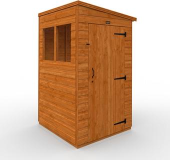 TigerFlex Shiplap Pent Shed 4x4