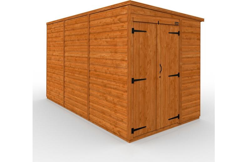 TigerFlex Shiplap Pent Windowless Double Door Shed 4x6 TigerFlex Shiplap Pent Windowless Double Door Shed 4x6