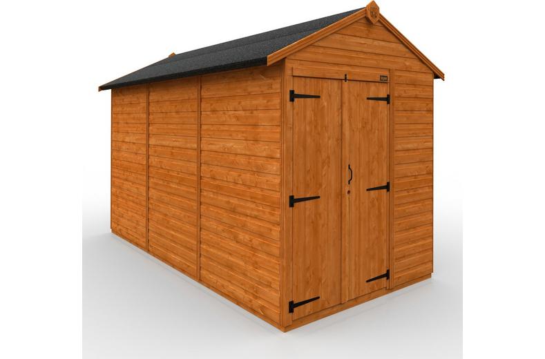 TigerFlex Shiplap Apex Windowless Double Door Shed 8x6 TigerFlex Shiplap Apex Windowless Double Door Shed 8x6