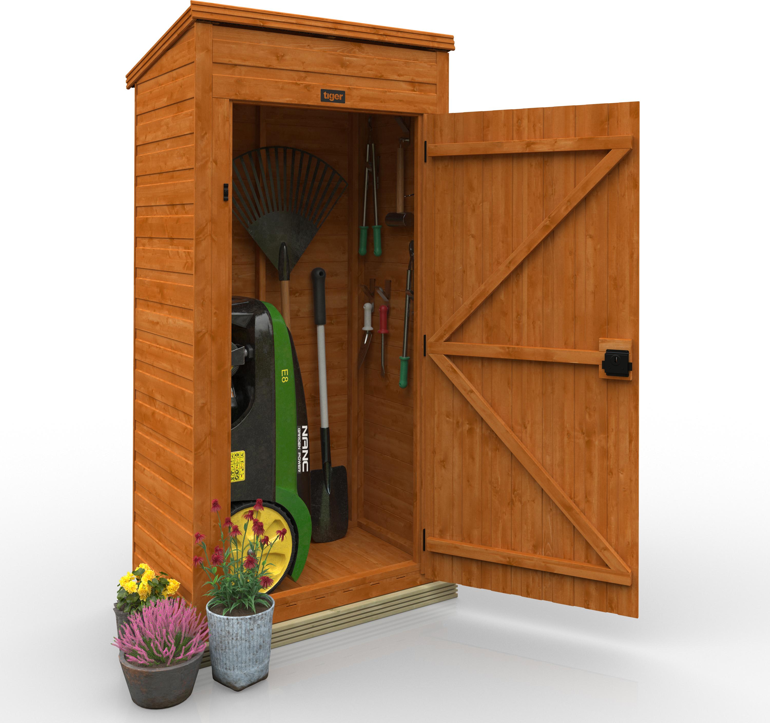 TigerFlex Shiplap Pent Tool Room 3x2