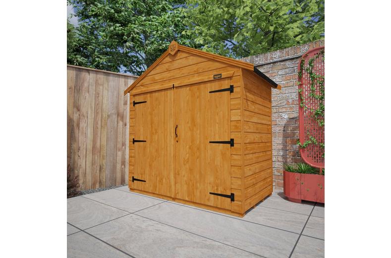 TigerFlex Shiplap Apex Bike Shed 3x6 TigerFlex Shiplap Apex Bike Shed 3x6