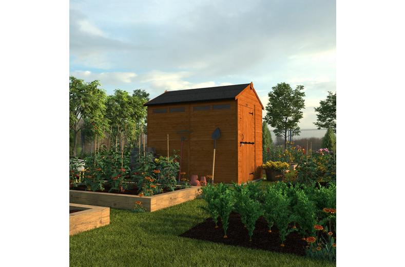 TigerFlex Shiplap Apex Security Shed TigerFlex Shiplap Apex Security Shed