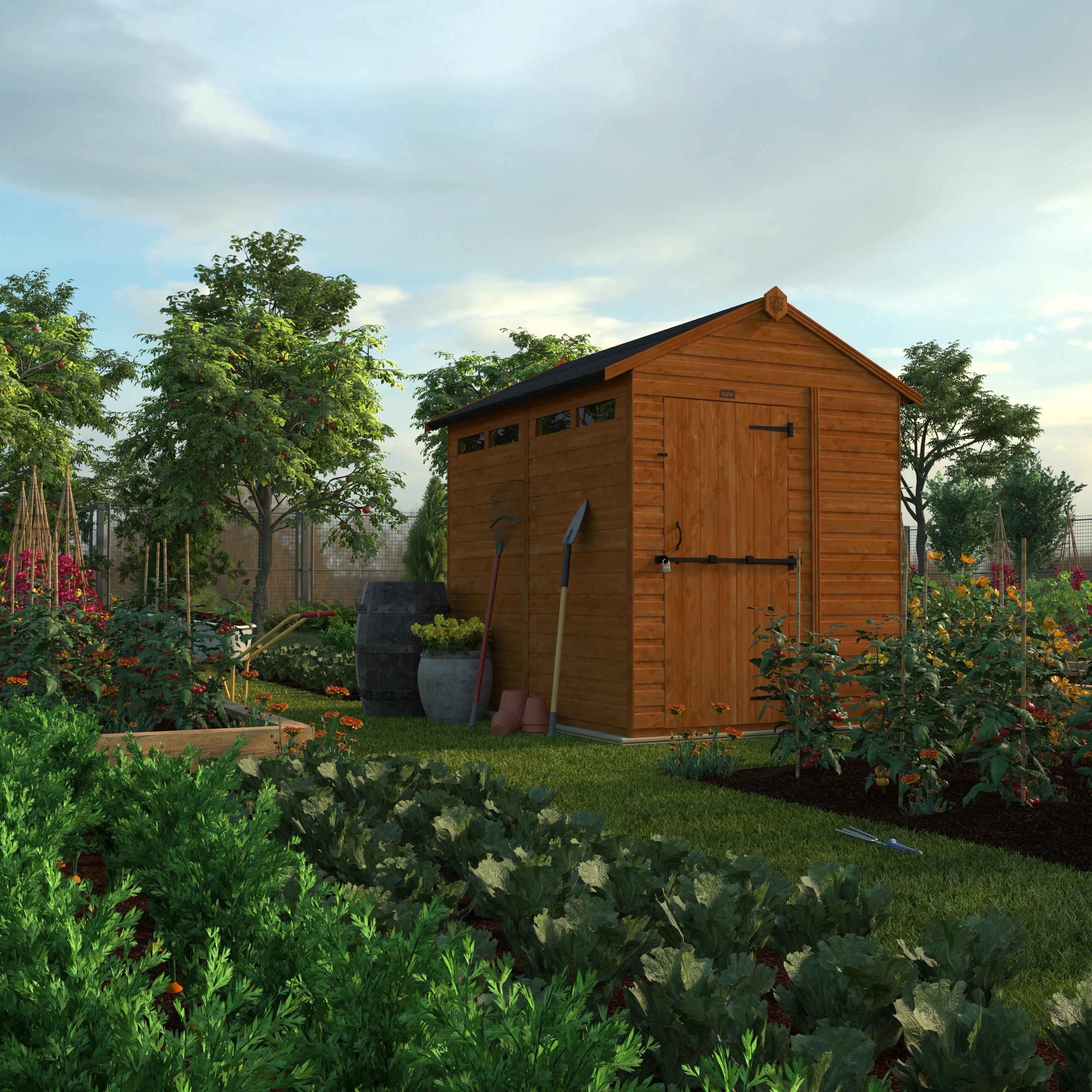 TigerFlex Shiplap Apex Security Shed