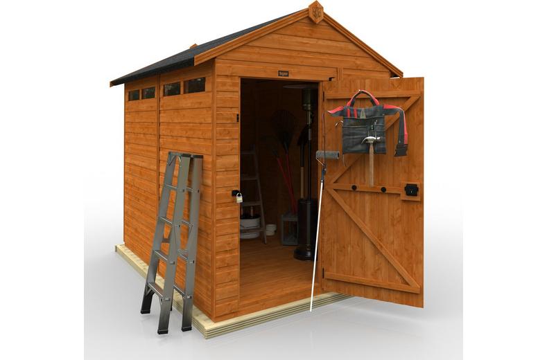 TigerFlex Shiplap Apex Security Shed TigerFlex Shiplap Apex Security Shed
