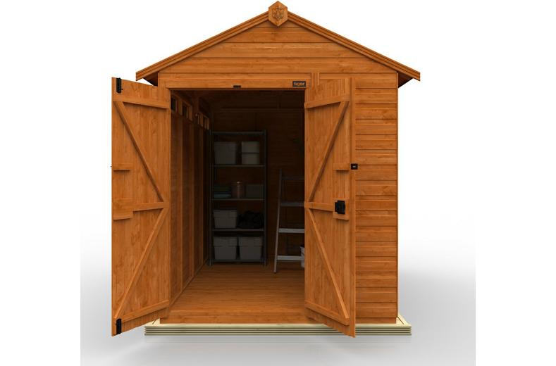 TigerFlex Shiplap Apex Security Double Door Shed TigerFlex Shiplap Apex Security Double Door Shed