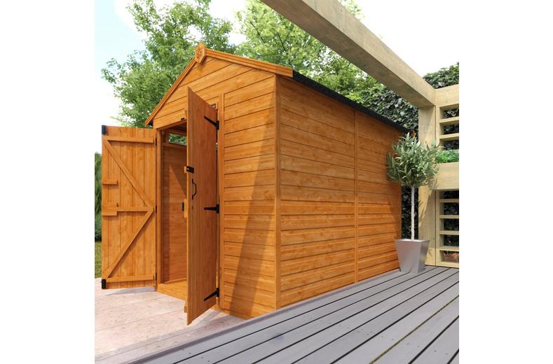 TigerFlex Shiplap Apex Security Double Door Shed TigerFlex Shiplap Apex Security Double Door Shed