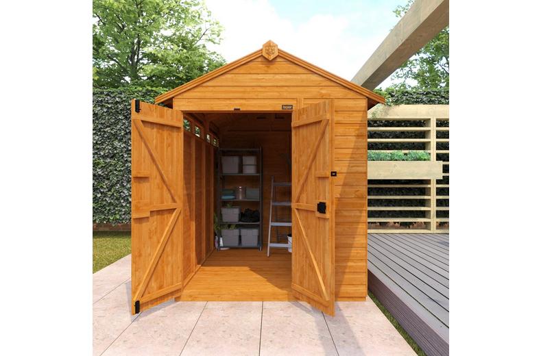 TigerFlex Shiplap Apex Security Double Door Shed TigerFlex Shiplap Apex Security Double Door Shed