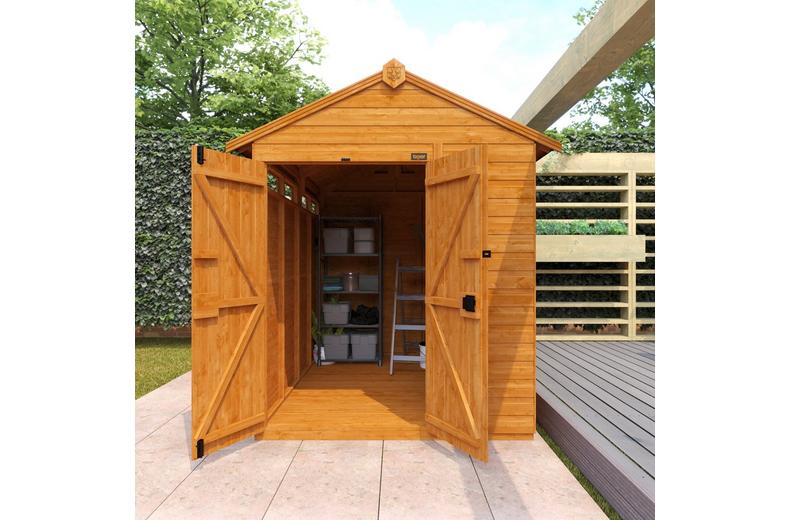 TigerFlex Shiplap Apex Security Double Door Shed TigerFlex Shiplap Apex Security Double Door Shed