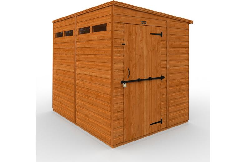 TigerFlex Shiplap Pent Security Shed TigerFlex Shiplap Pent Security Shed