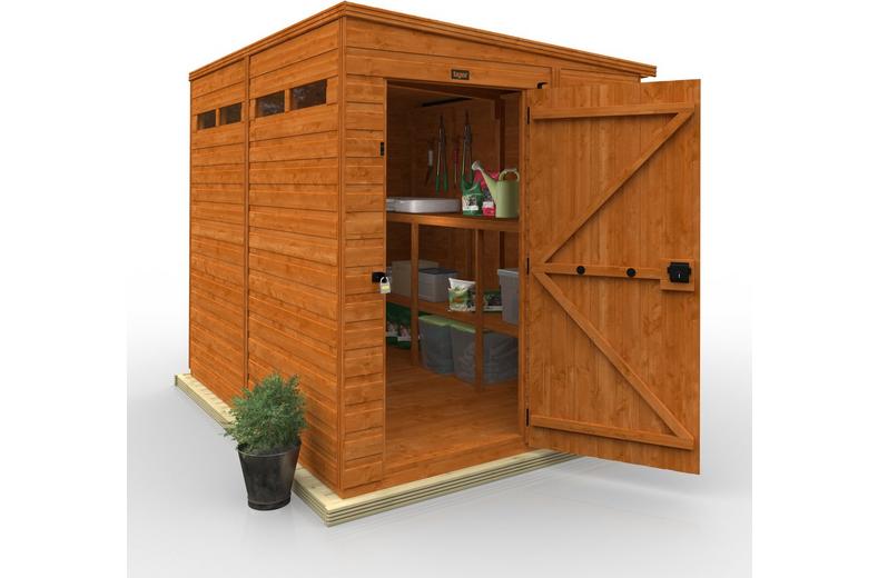 TigerFlex Shiplap Pent Security Shed TigerFlex Shiplap Pent Security Shed